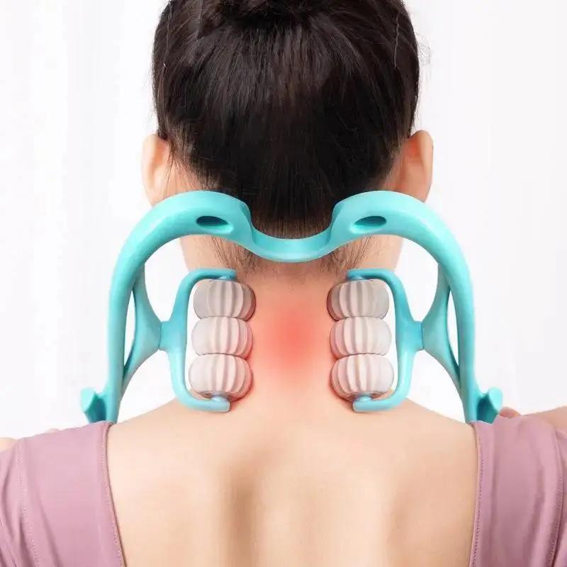 Multifunctional Manual Neck Massager Roller | Beauty Bouqe 