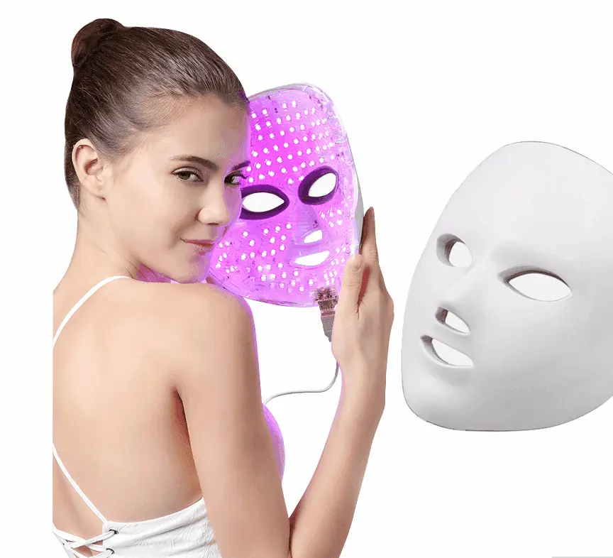 LED Photon Beauty Mask Therapy Facial Massage | Beauty Bouqe 